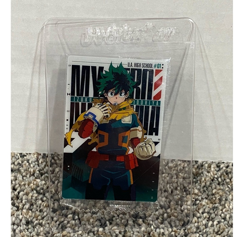 Bandai Character Card Izuku Midoriya No. 01 My Hero Academia Wafer Part 3